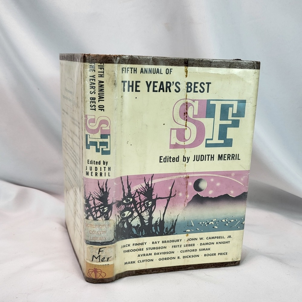Fifth Annual of The Year's Best SF Science Fiction 1960 HC DJ Ex Libris - Picture 13 of 14